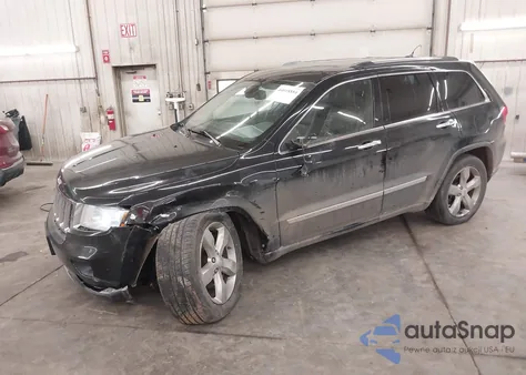 2012 Jeep Grand Cherokee Overland z USA, uszkodzony, nr VIN 1C4RJFCG4CC148784